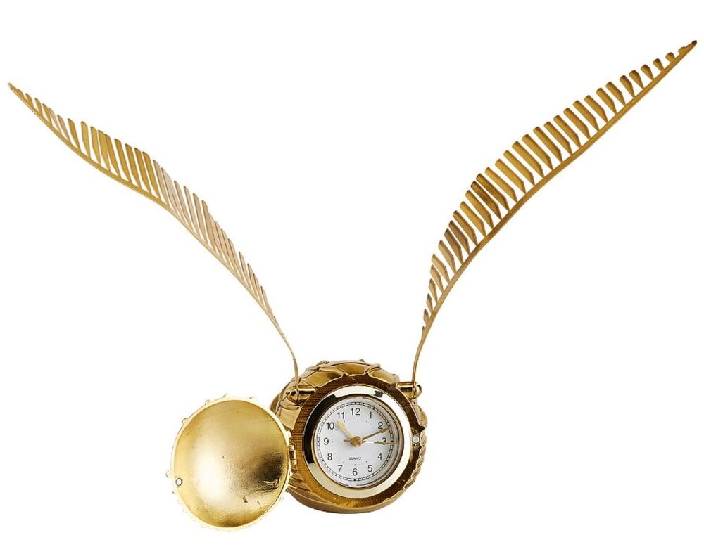 PPottery Barn Teen Harry Potter Golden Snitch Clock Quidditch PBteen